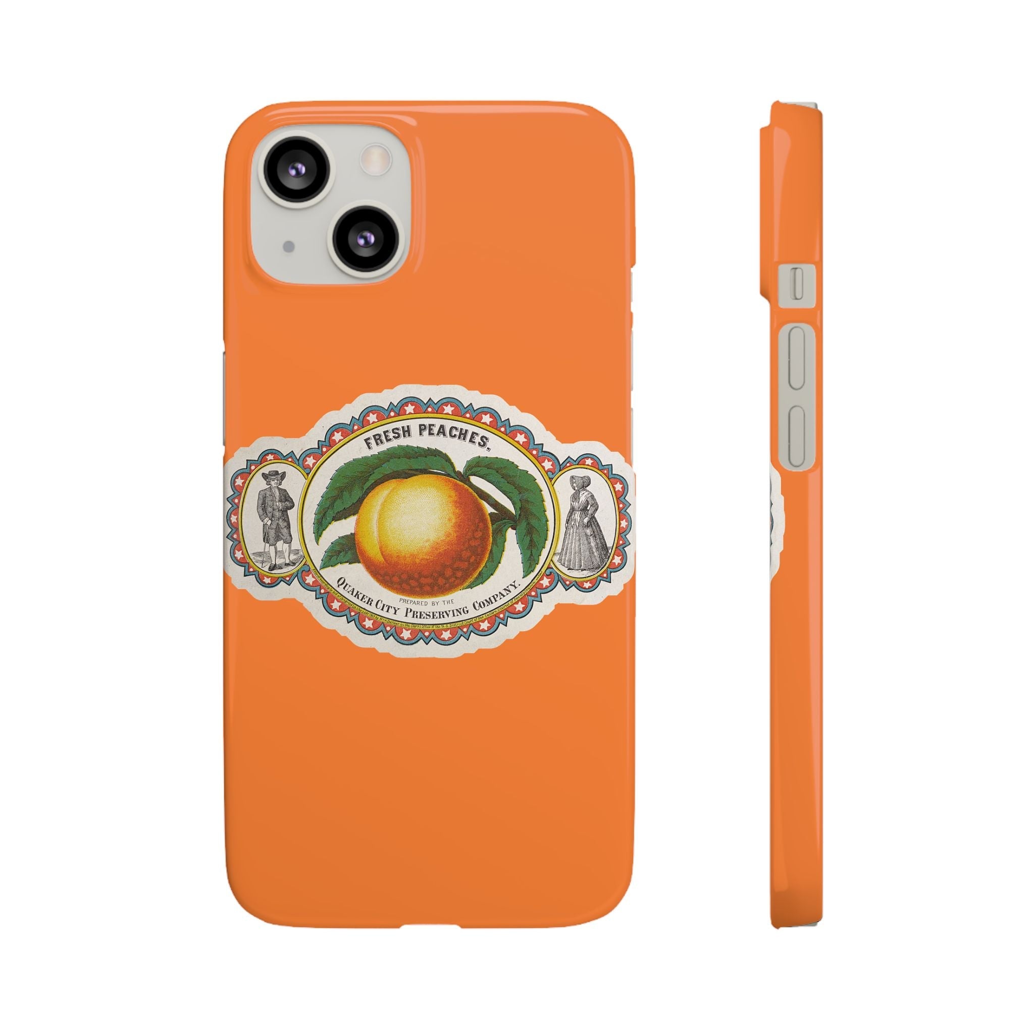 fresh peaches iPhone case - In Print We Trust