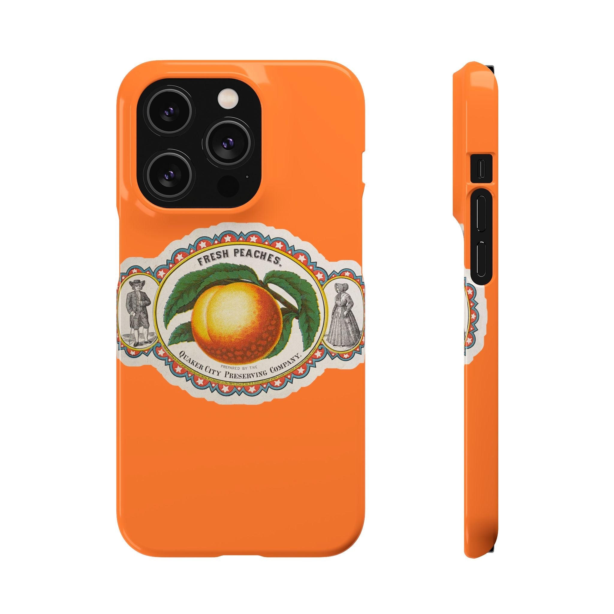 fresh peaches iPhone case - In Print We Trust