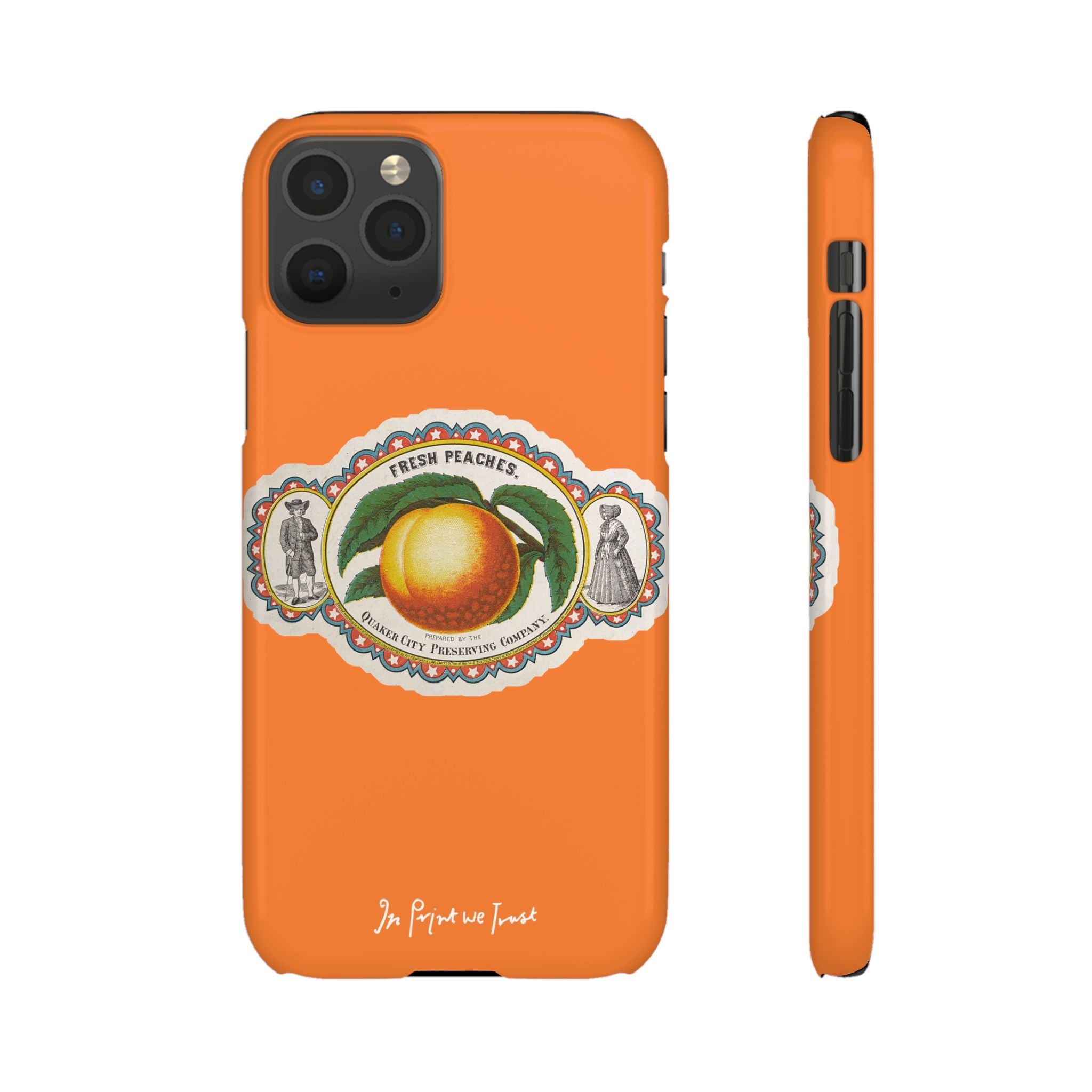 fresh peaches iPhone case - In Print We Trust