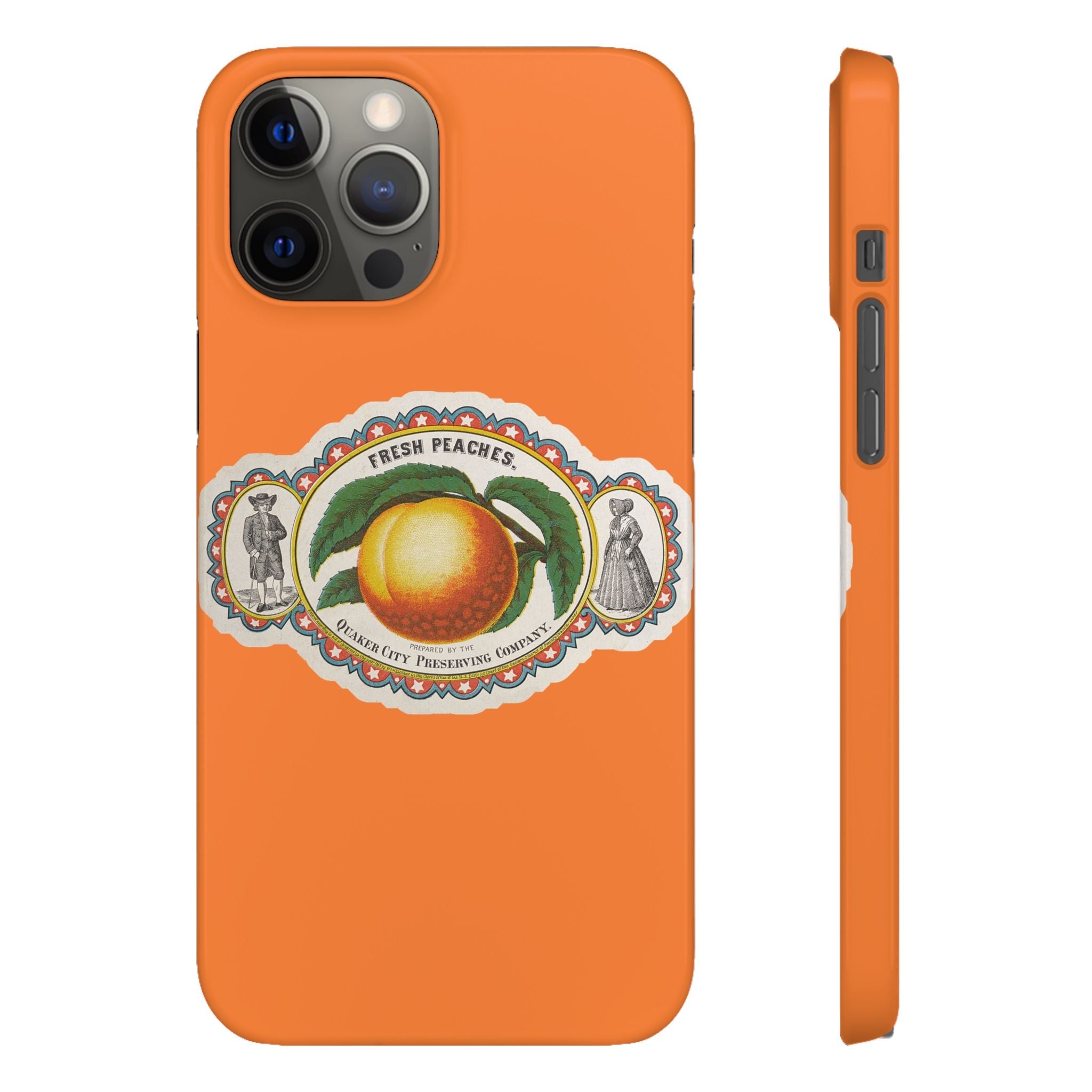 fresh peaches iPhone case - In Print We Trust