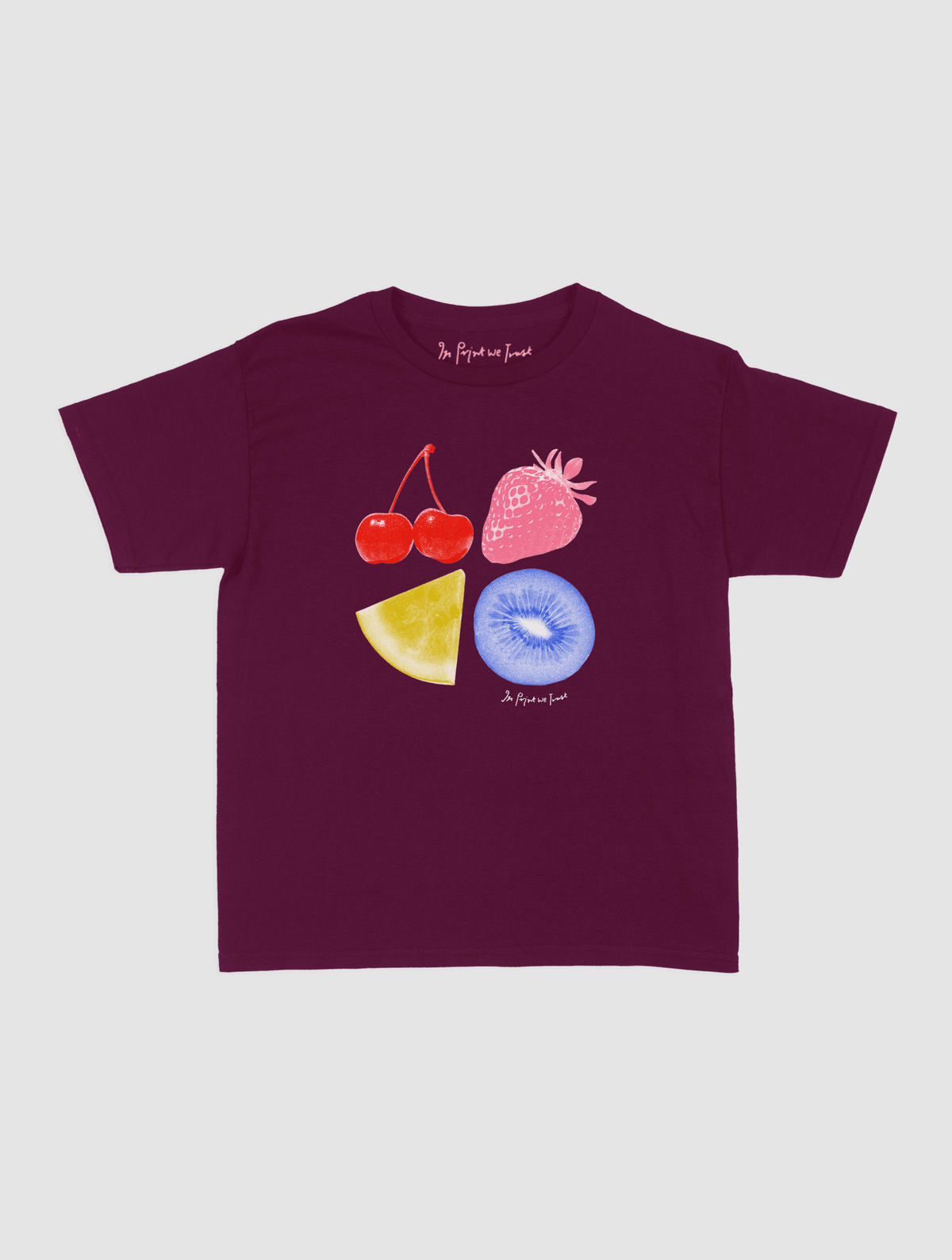 fruit baby tee - In Print We Trust