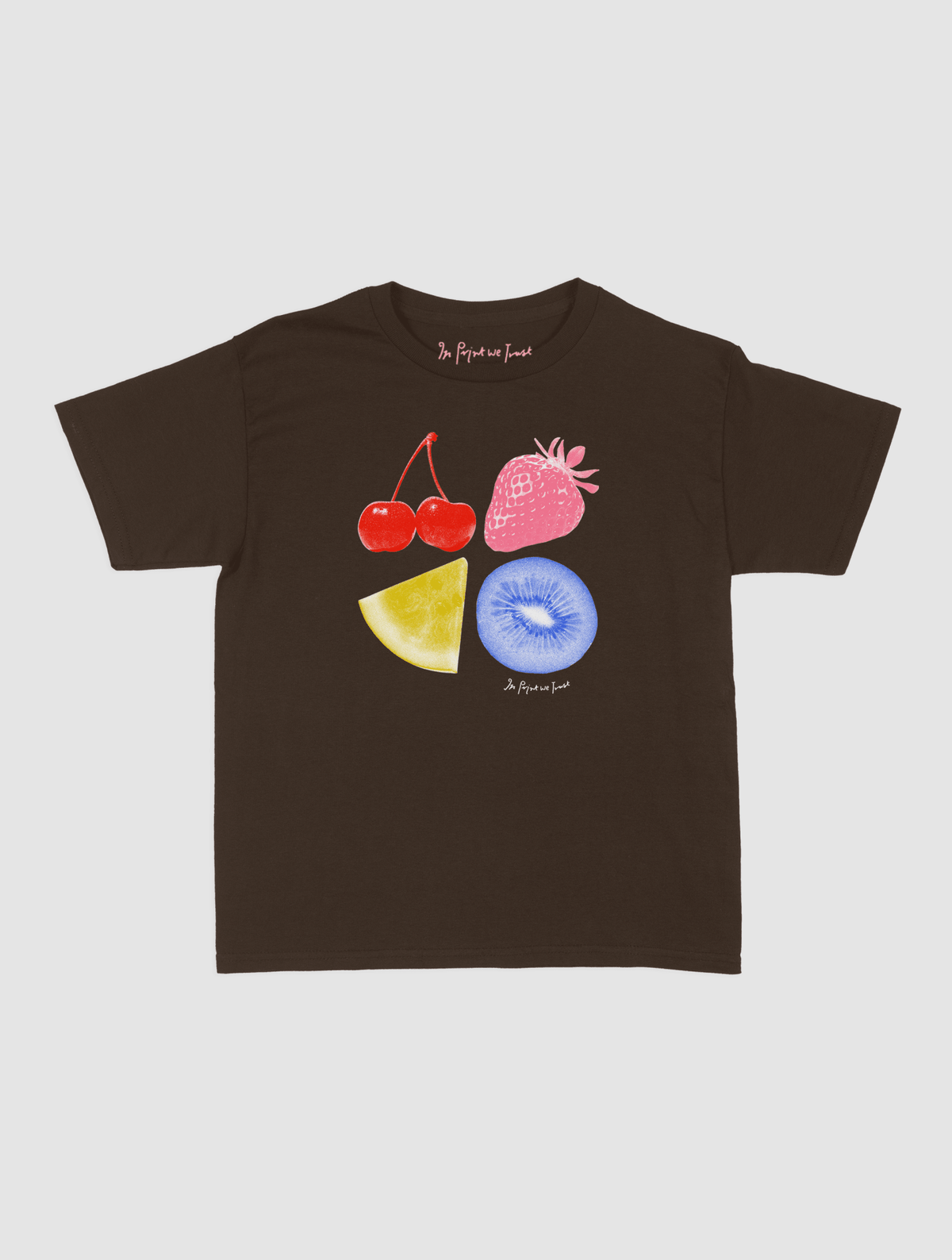 fruit baby tee - In Print We Trust