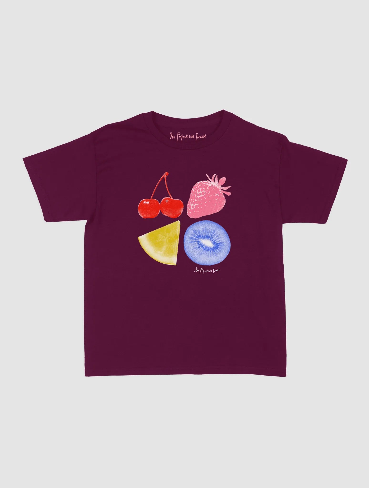 fruit baby tee - In Print We Trust