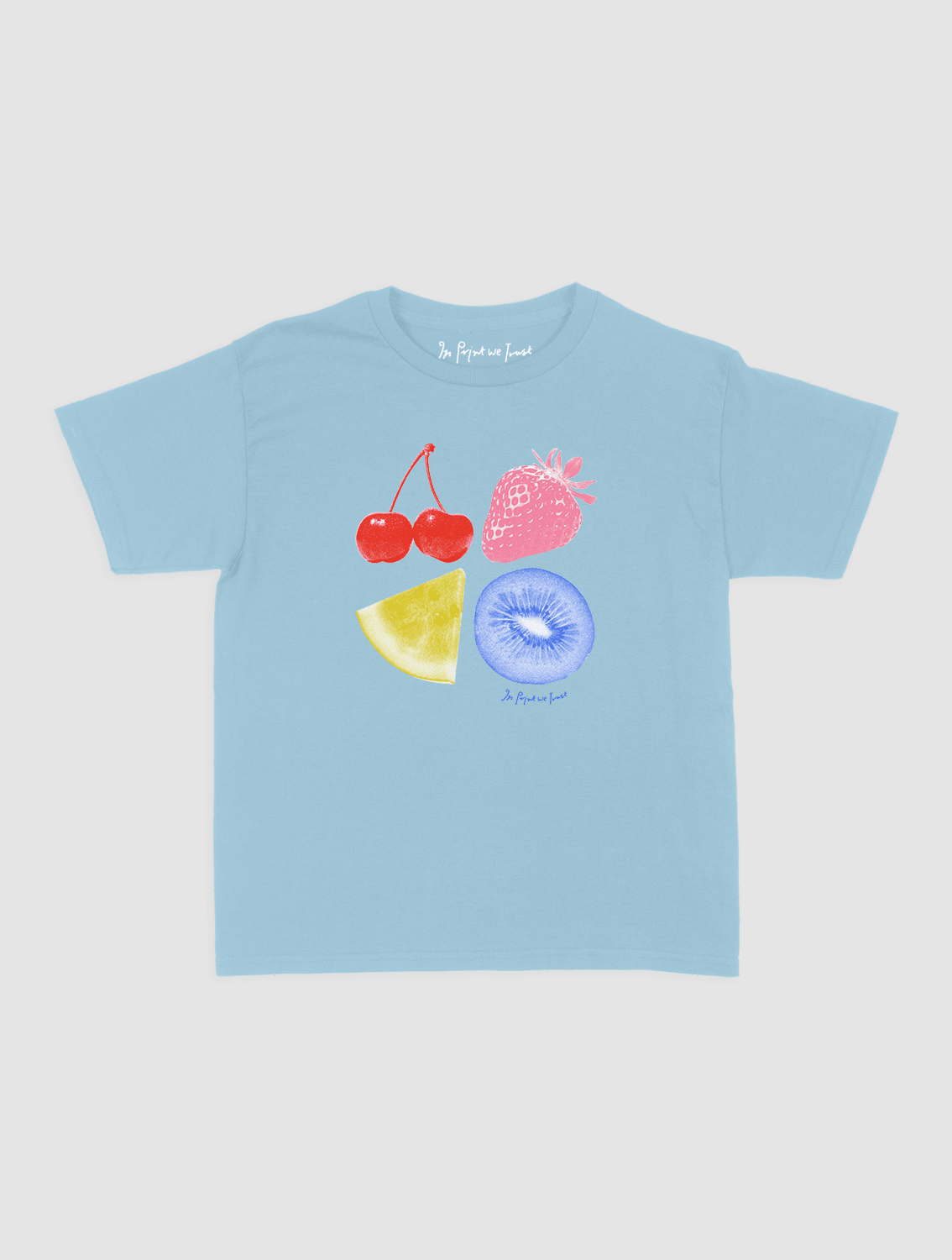 fruit baby tee - In Print We Trust