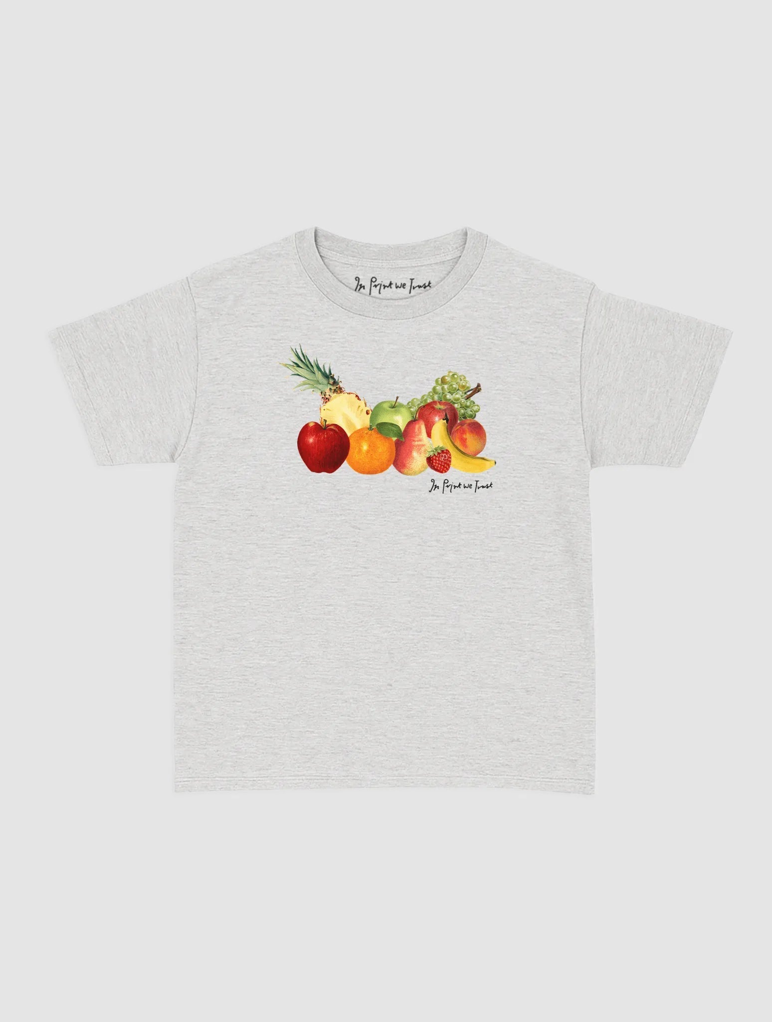 fruit basket baby tee - In Print We Trust