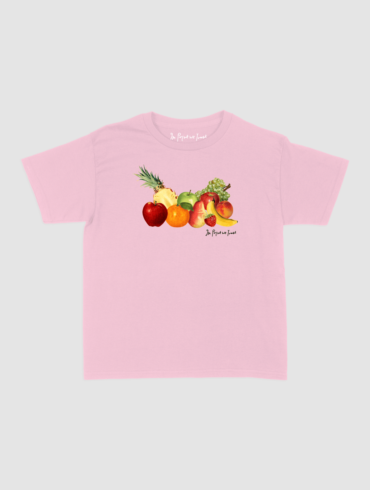 fruit basket baby tee - In Print We Trust