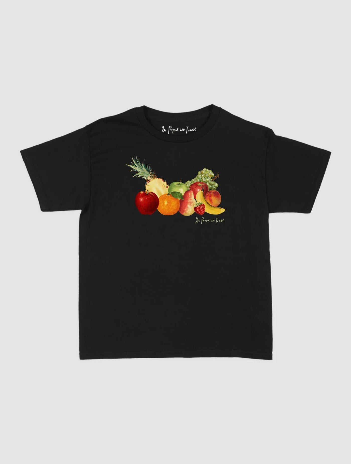 fruit basket baby tee - In Print We Trust