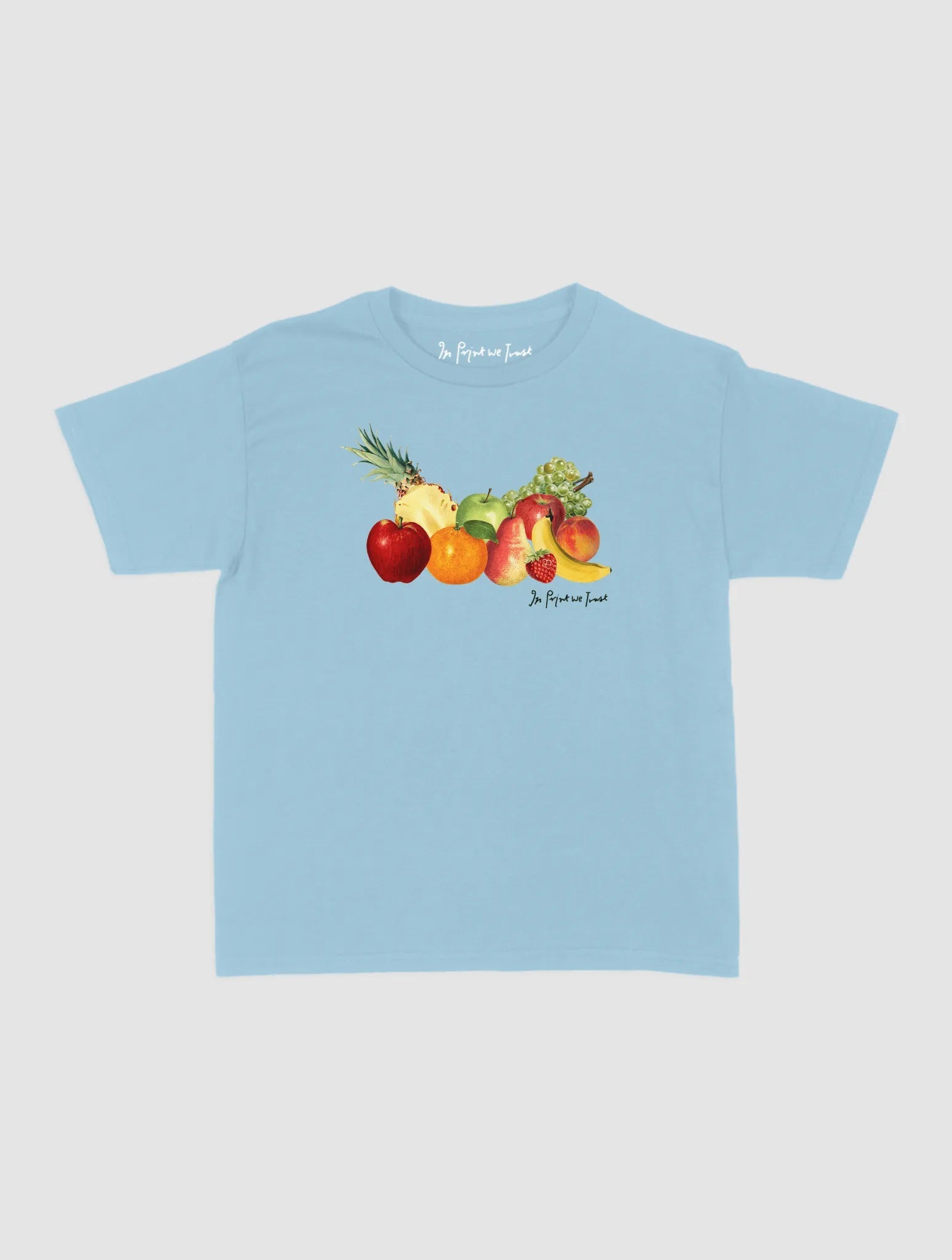 fruit basket baby tee - In Print We Trust