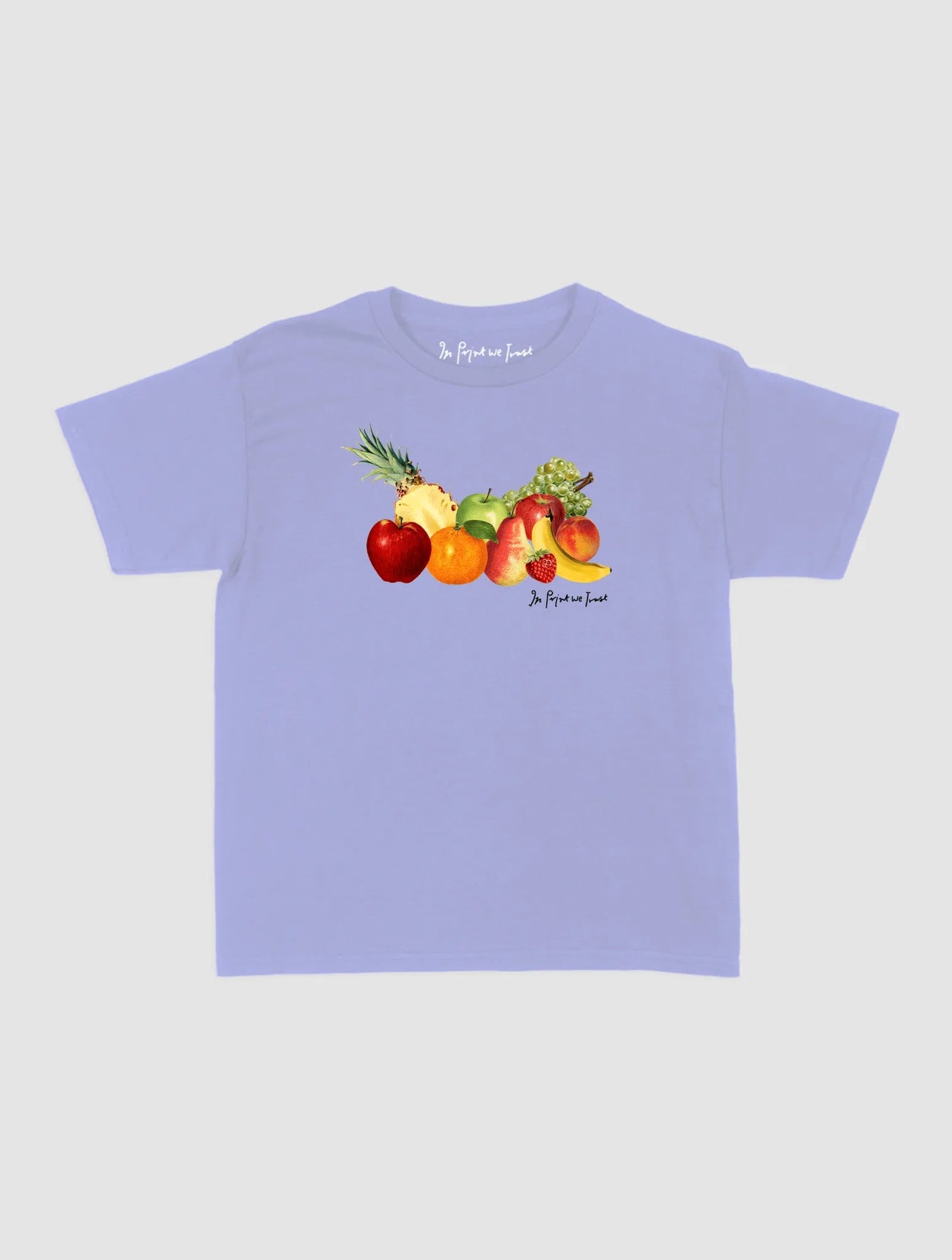 fruit basket baby tee - In Print We Trust