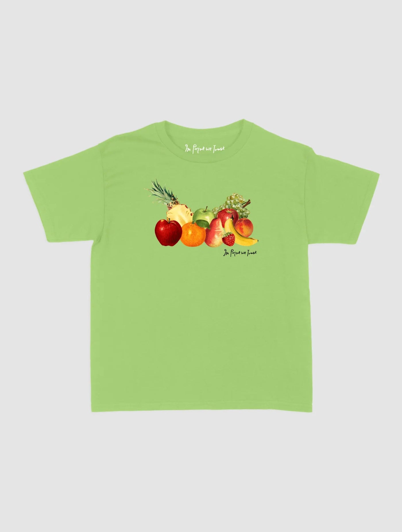fruit basket baby tee - In Print We Trust