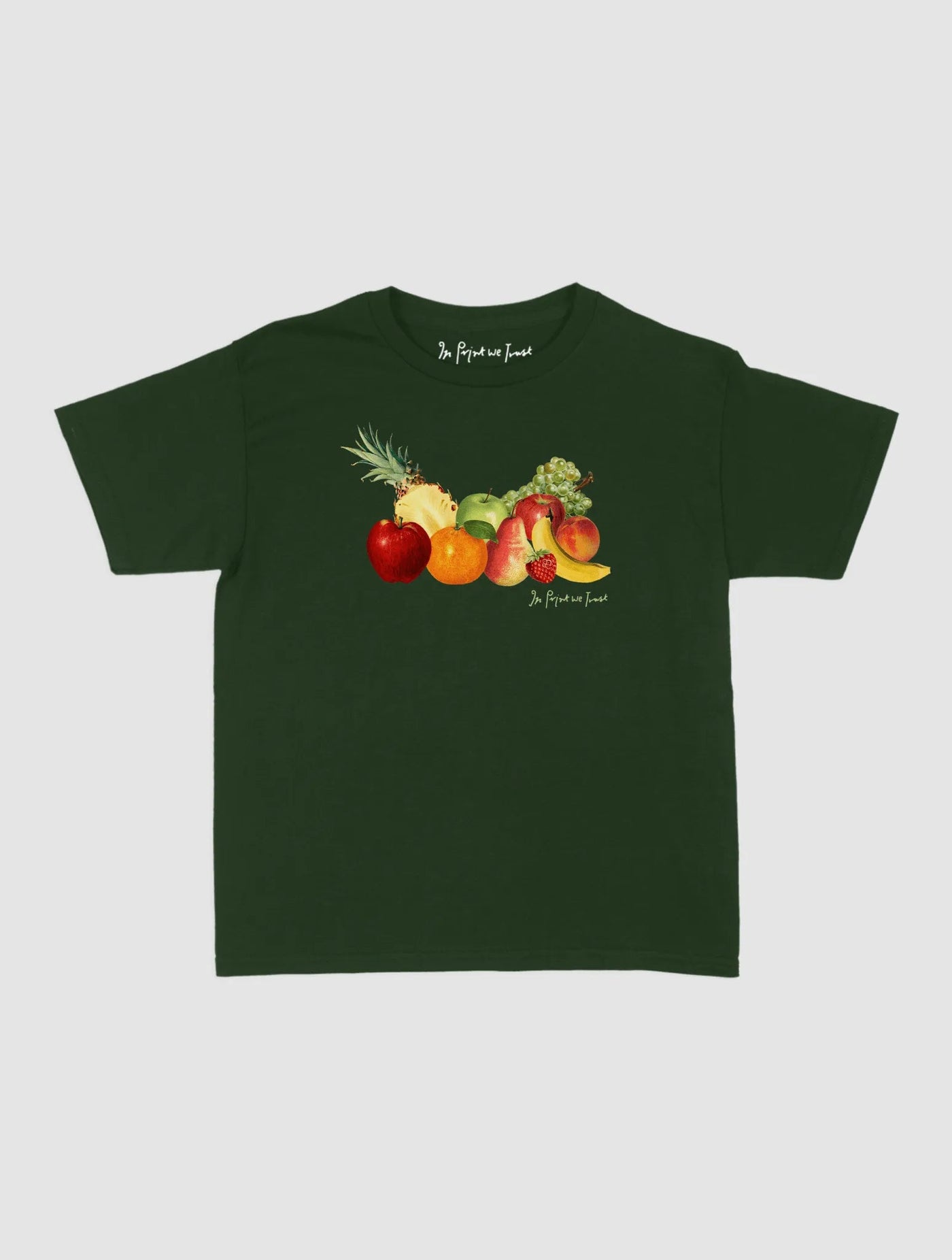fruit basket baby tee - In Print We Trust