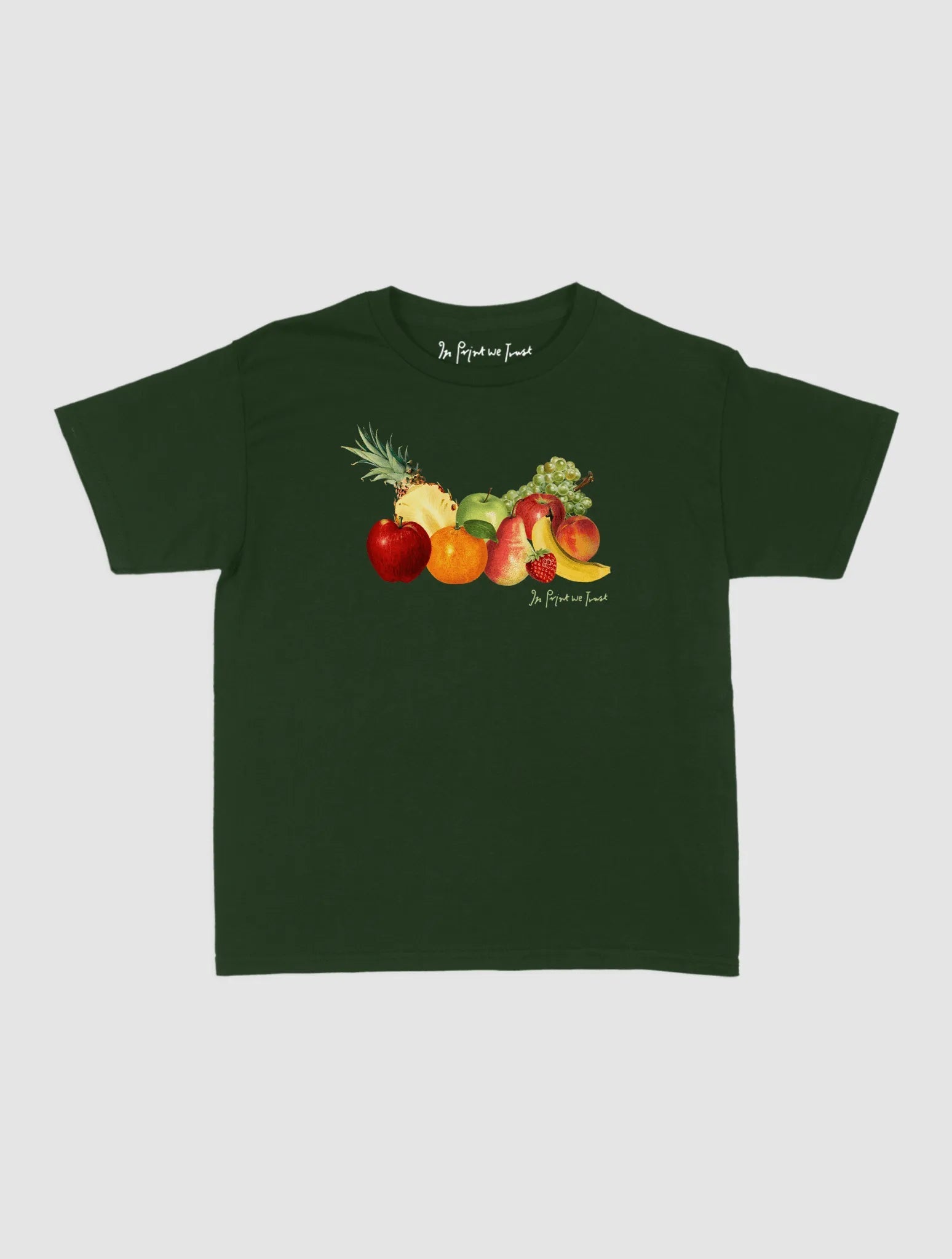 fruit basket baby tee - In Print We Trust