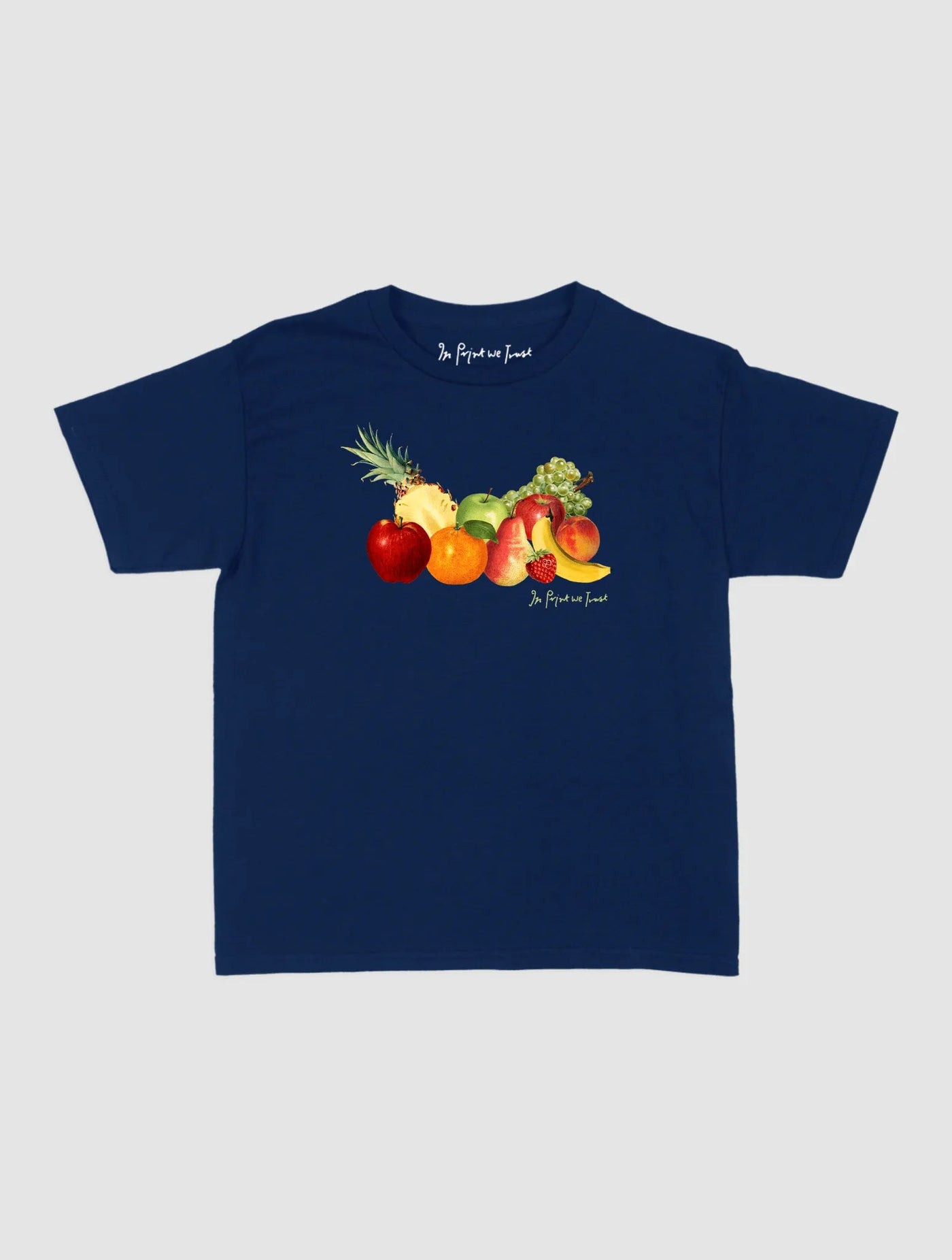 fruit basket baby tee - In Print We Trust