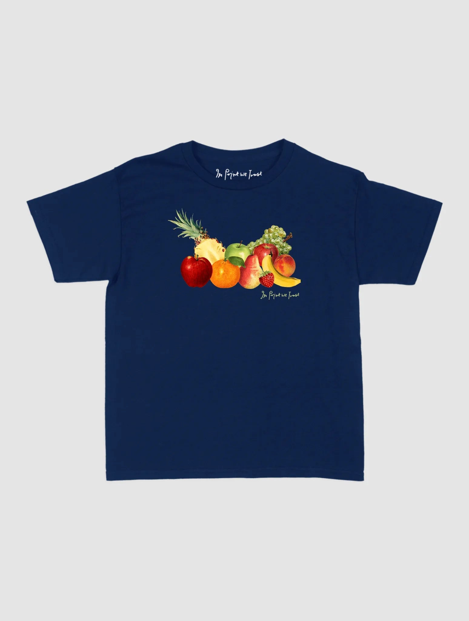 fruit basket baby tee - In Print We Trust
