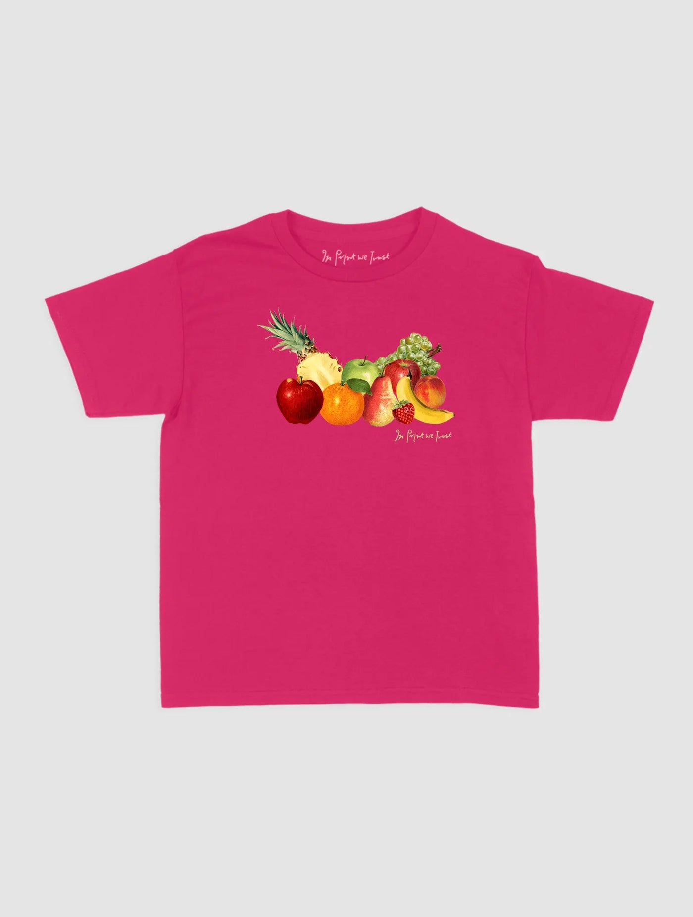 fruit basket baby tee - In Print We Trust