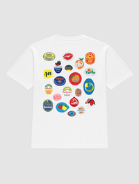fruit stickers heavyweight tee - In Print We Trust