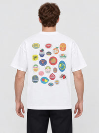 fruit stickers heavyweight tee - In Print We Trust