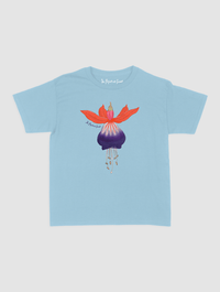 fuchsia baby tee - In Print We Trust