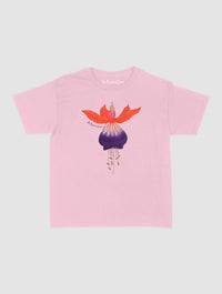 fuchsia baby tee - In Print We Trust