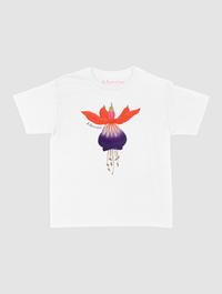 fuchsia baby tee - In Print We Trust