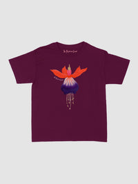 fuchsia baby tee - In Print We Trust