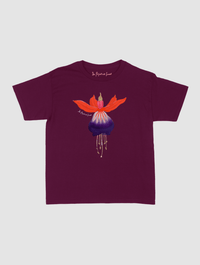 fuchsia baby tee - In Print We Trust