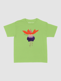 fuchsia baby tee - In Print We Trust