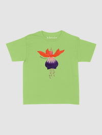 fuchsia baby tee - In Print We Trust