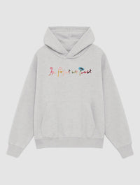 full bloom grey hoodie - In Print We Trust