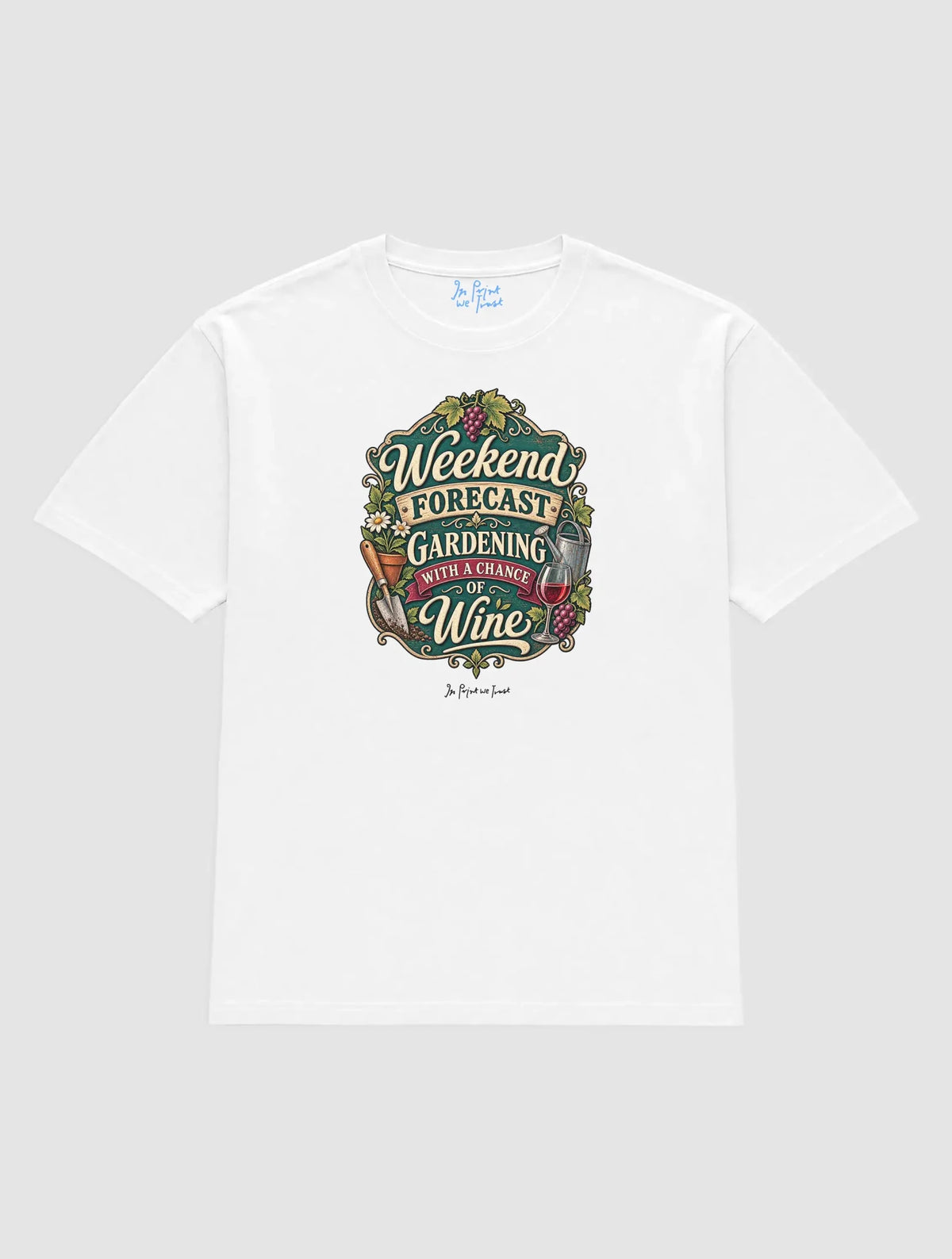 gardening wine forecast - In Print We Trust
