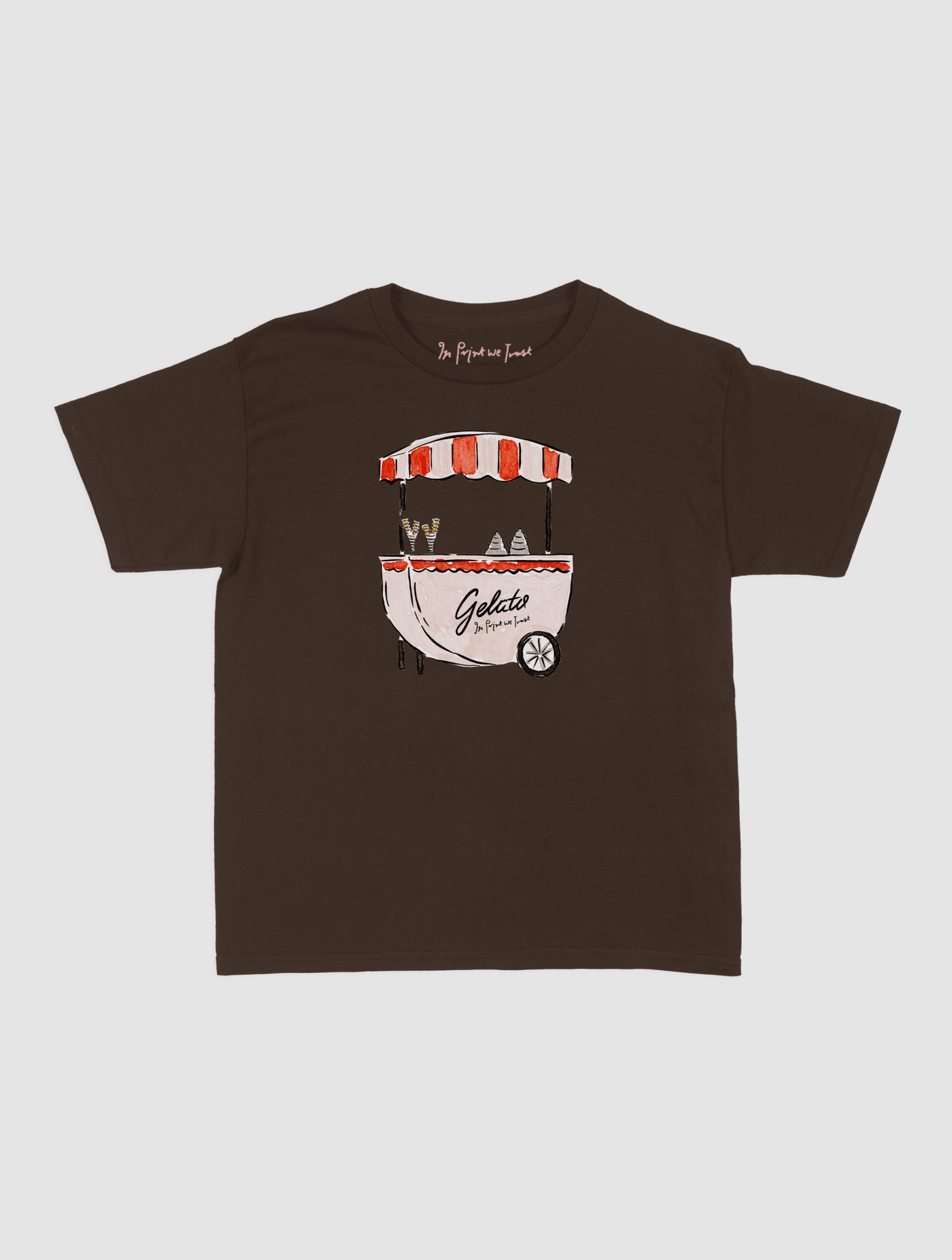 gelato baby tee - In Print We Trust