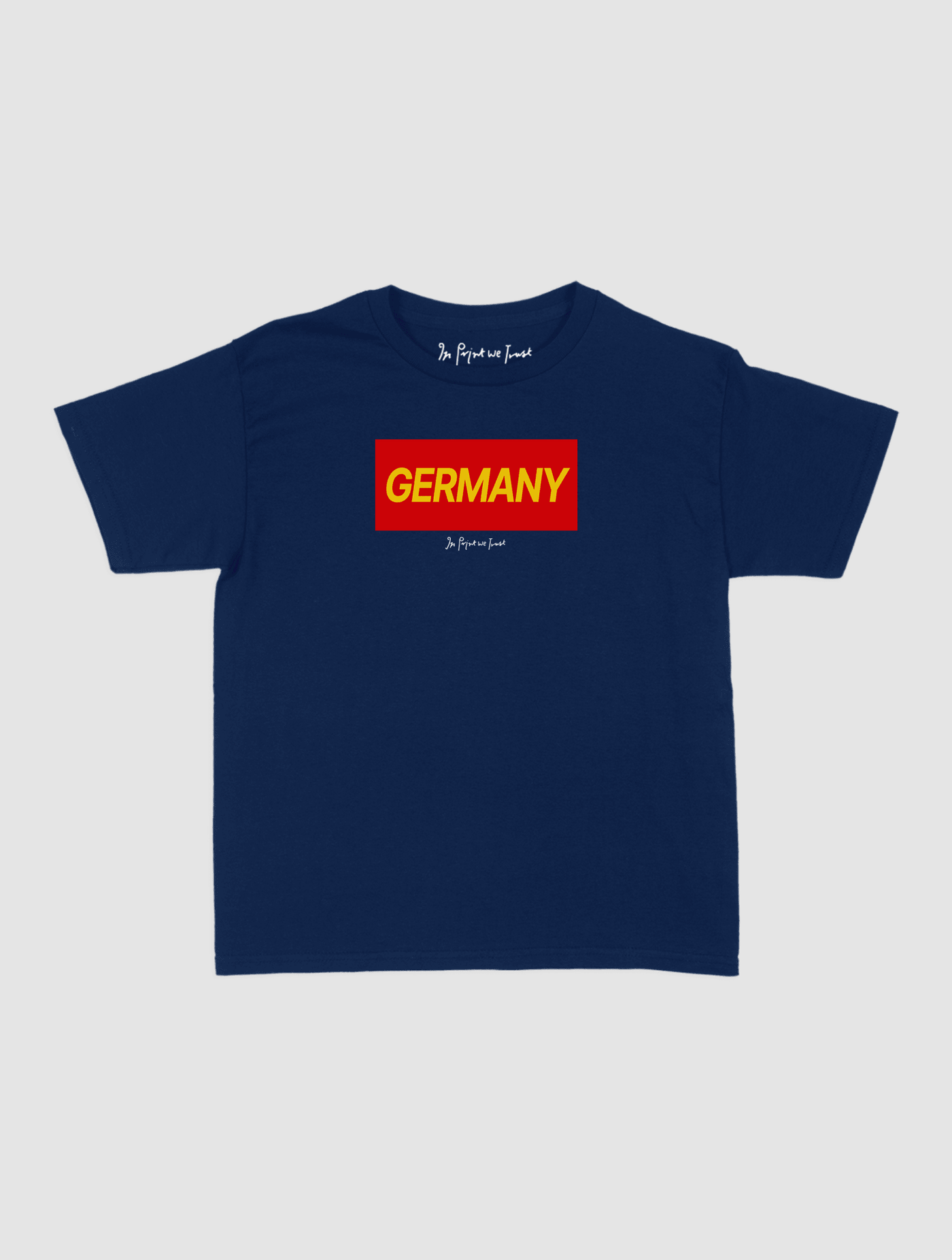germany baby tee - In Print We Trust