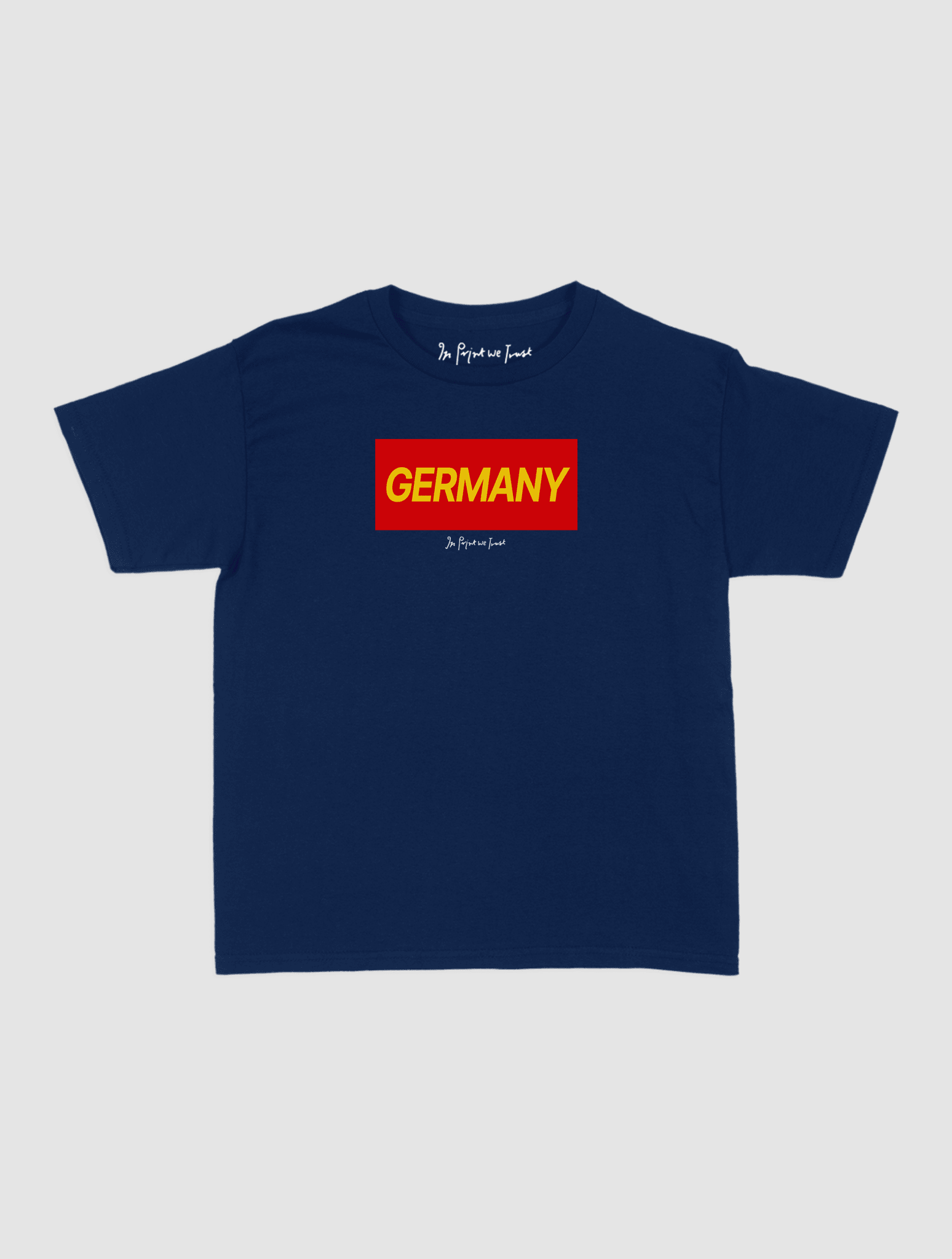 germany baby tee - In Print We Trust