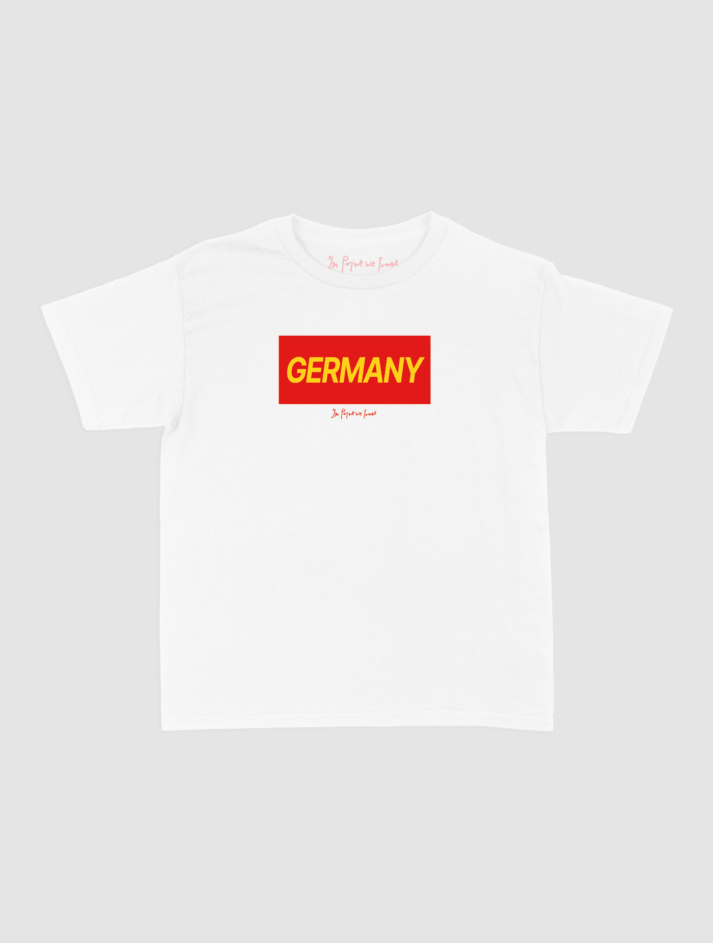 germany baby tee - In Print We Trust