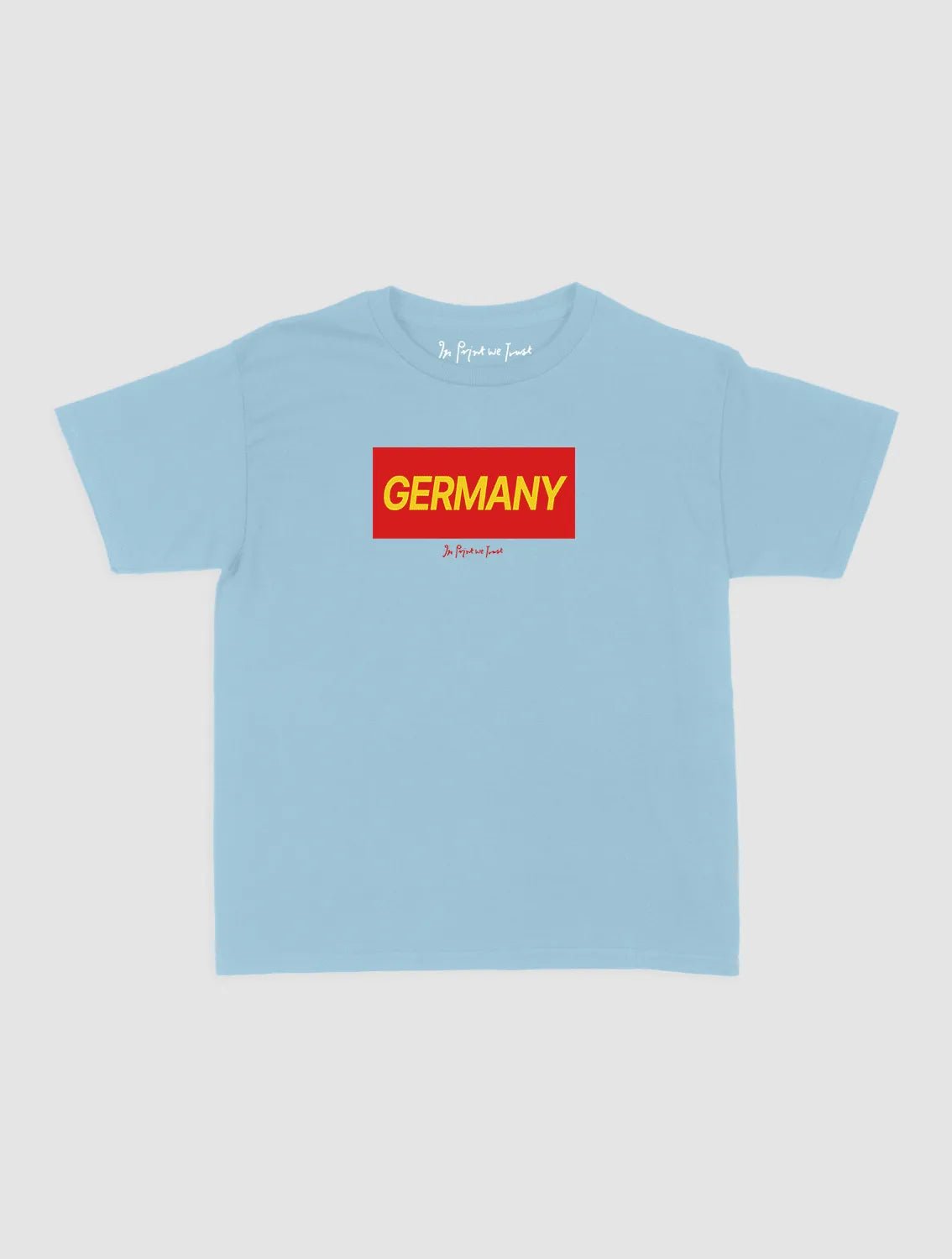 germany baby tee - In Print We Trust