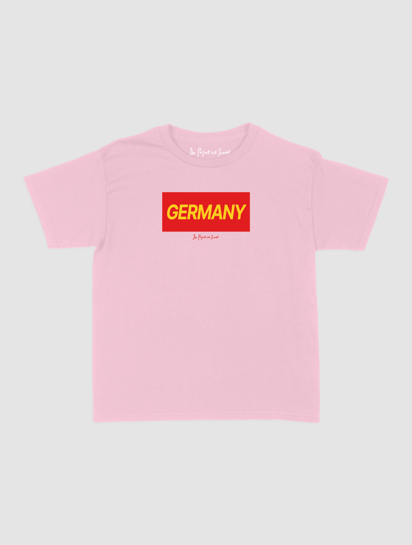 germany baby tee - In Print We Trust
