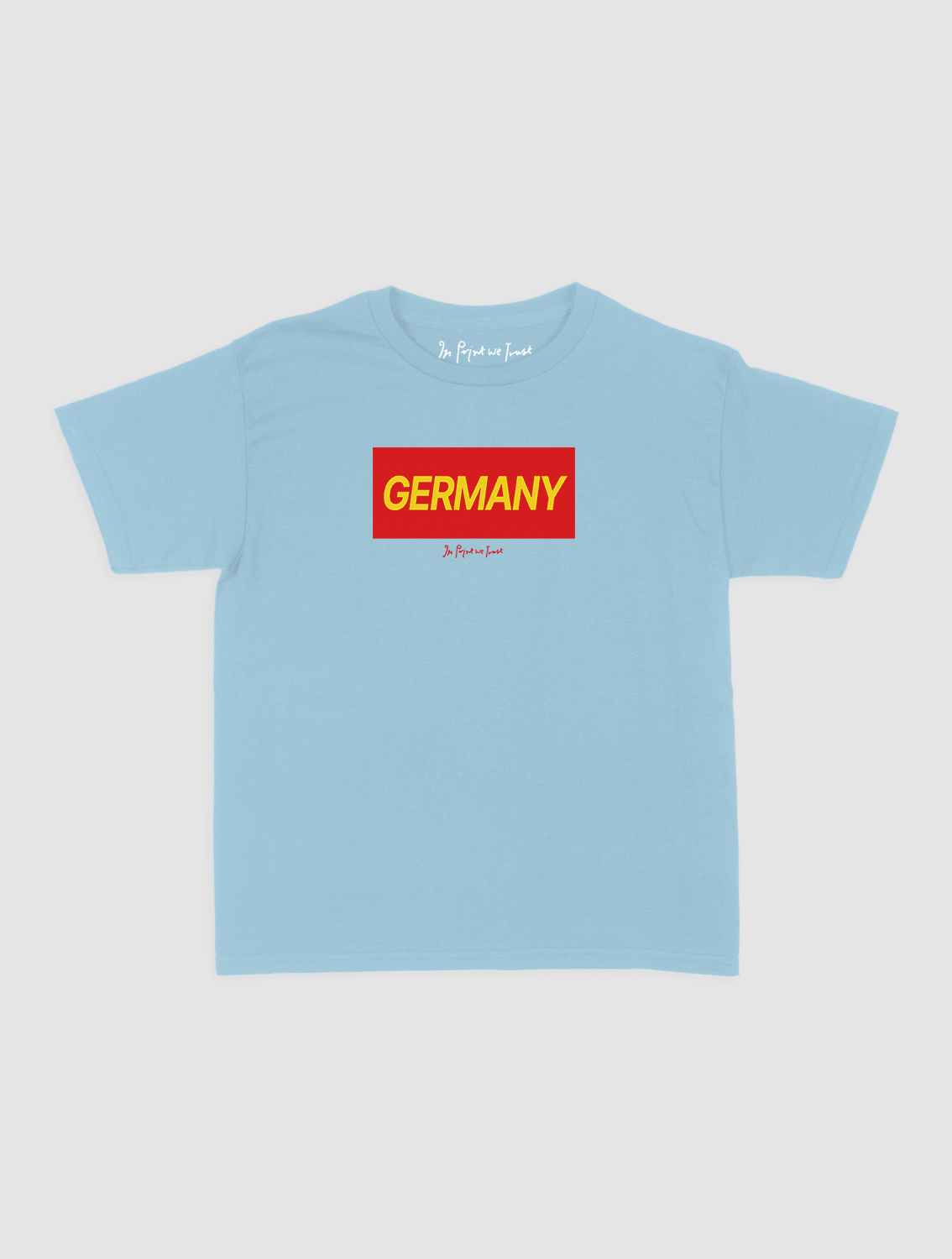 germany baby tee - In Print We Trust