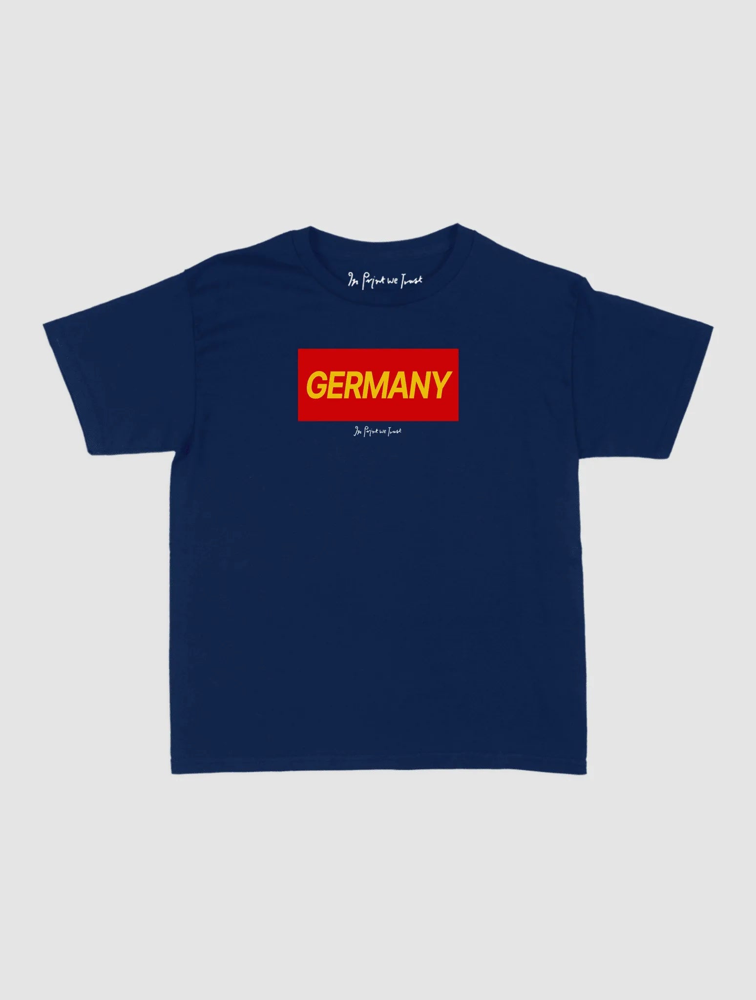 germany baby tee - In Print We Trust
