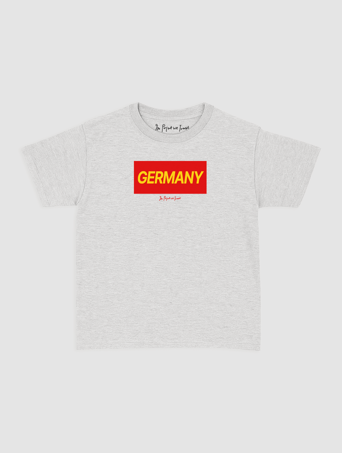 germany baby tee - In Print We Trust