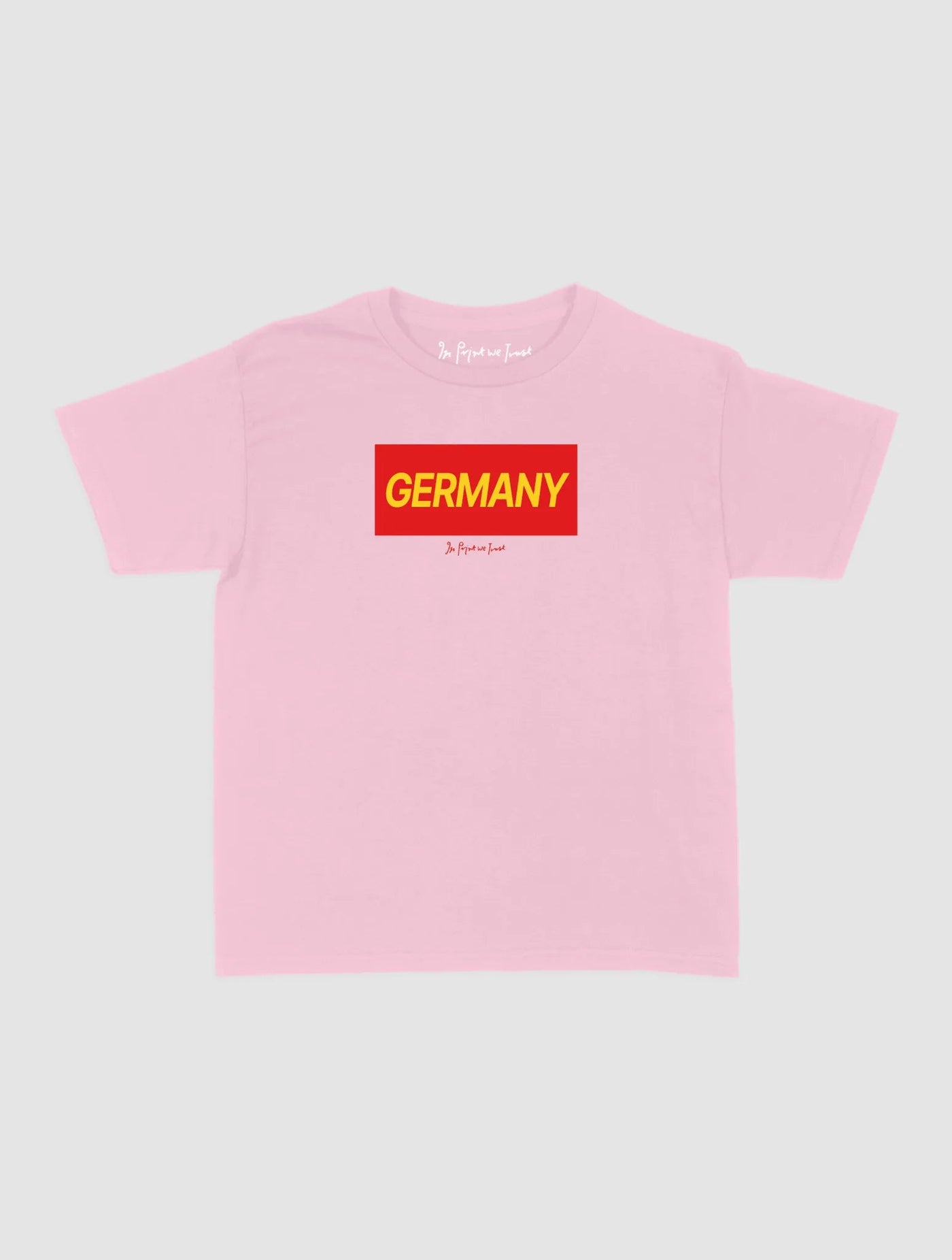 germany baby tee - In Print We Trust