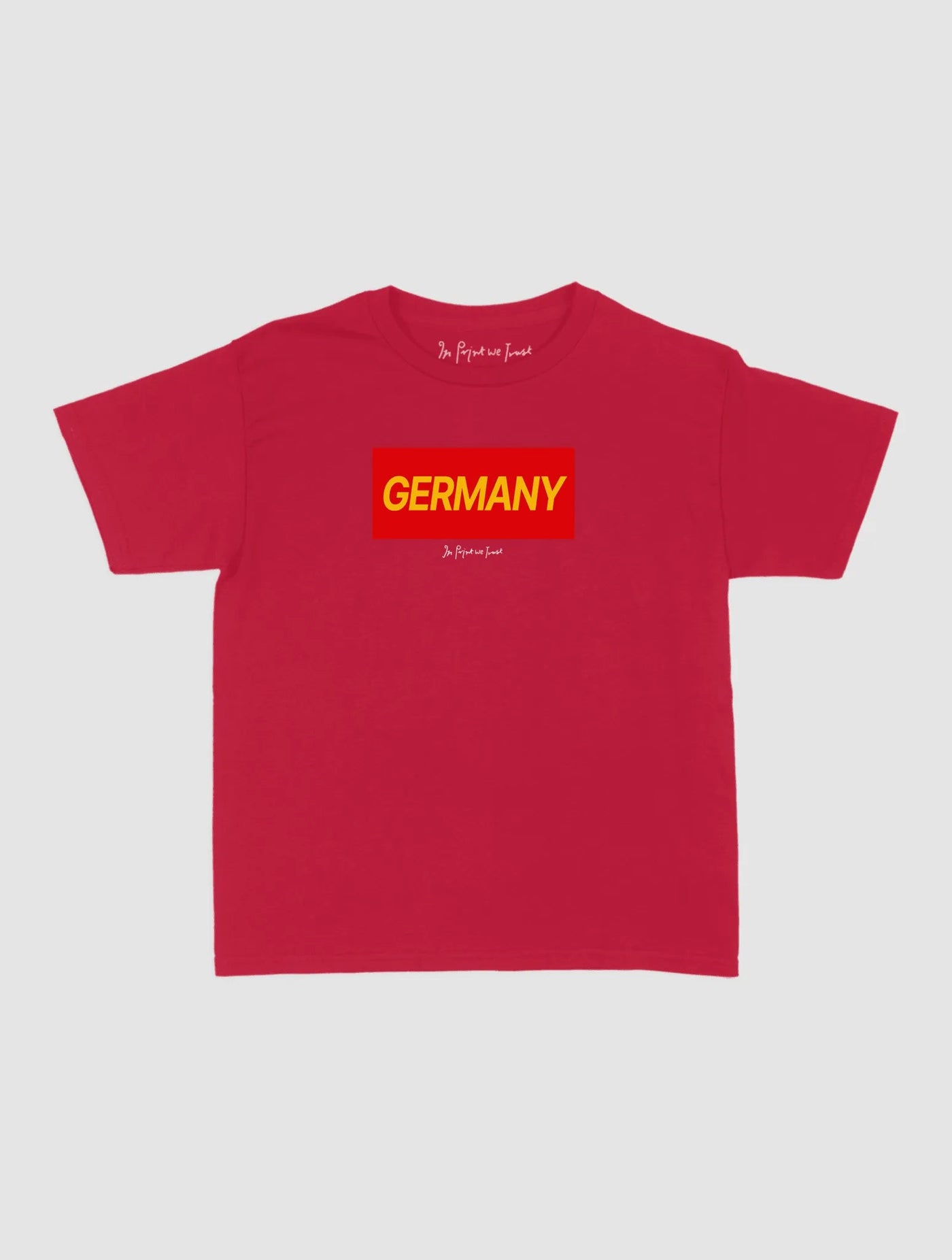 germany baby tee - In Print We Trust