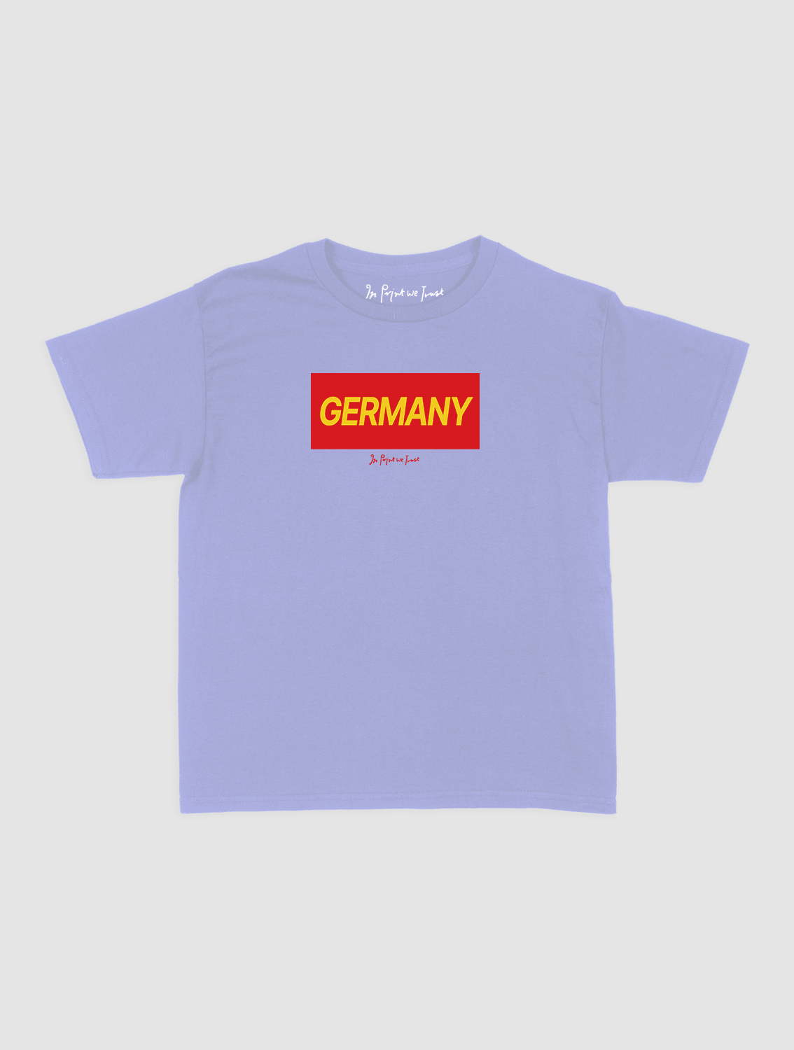 germany baby tee - In Print We Trust