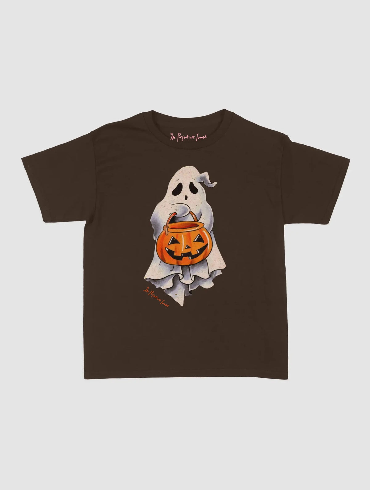 ghost baby tee - In Print We Trust