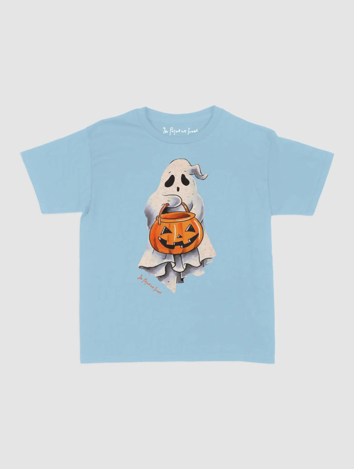 ghost baby tee - In Print We Trust