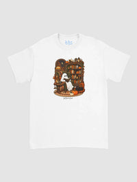 ghost reading book - In Print We Trust