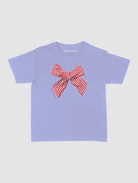 gingham baby tee - In Print We Trust