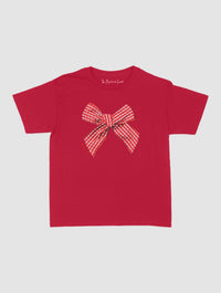 gingham baby tee - In Print We Trust