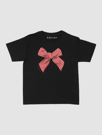 gingham baby tee - In Print We Trust