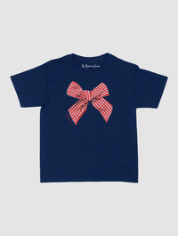 gingham baby tee - In Print We Trust