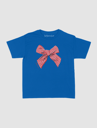 gingham baby tee